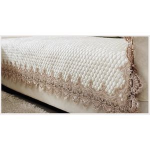 [New] European style lace sofa cushion for one-seat sofa
